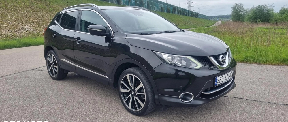 Nissan Qashqai cena 57800 przebieg: 76000, rok produkcji 2014 z Puszczykowo małe 742